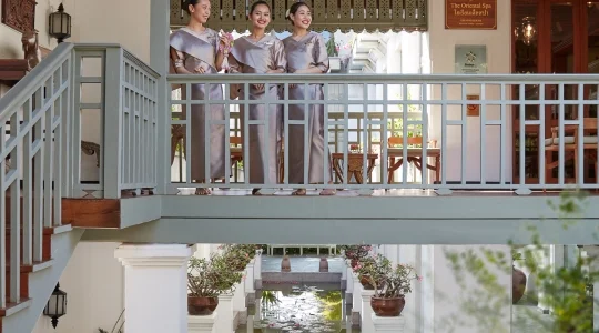 マンダリンオリエンタルスパ入口